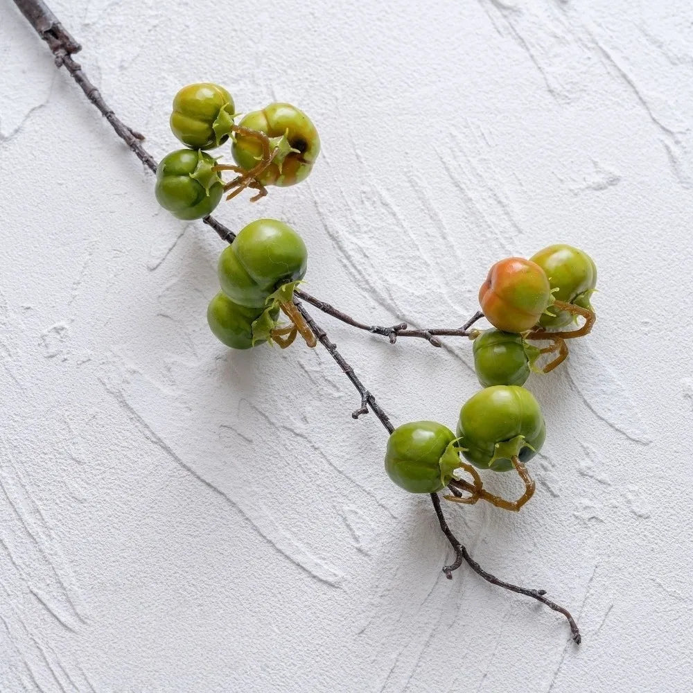 Artificial Pumpkin Branch | Handmade Foam Fall Decor 51cm