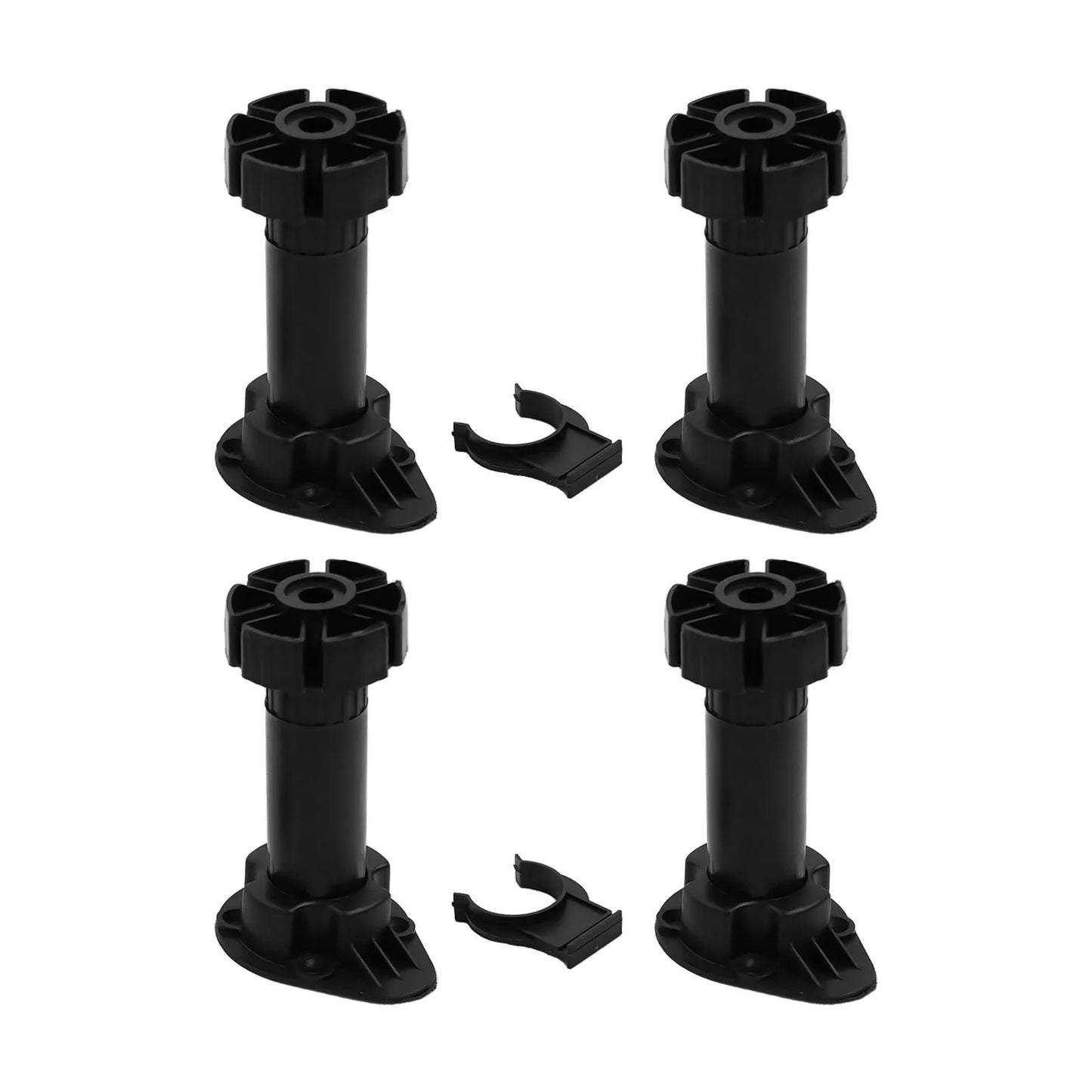 Adjustable Furniture Feet Stand Cabinet Table Sofa Bottom Load