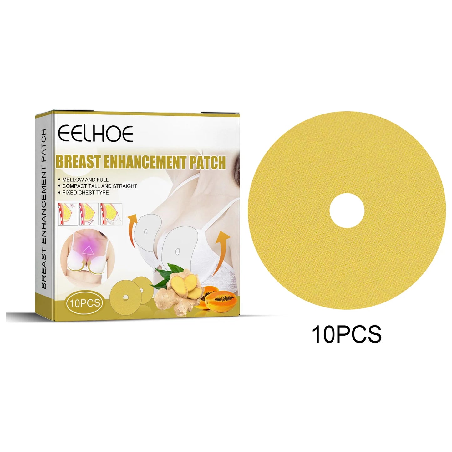 Ginger Bust Enhancer Patch – Firming, Lifting & Fullness