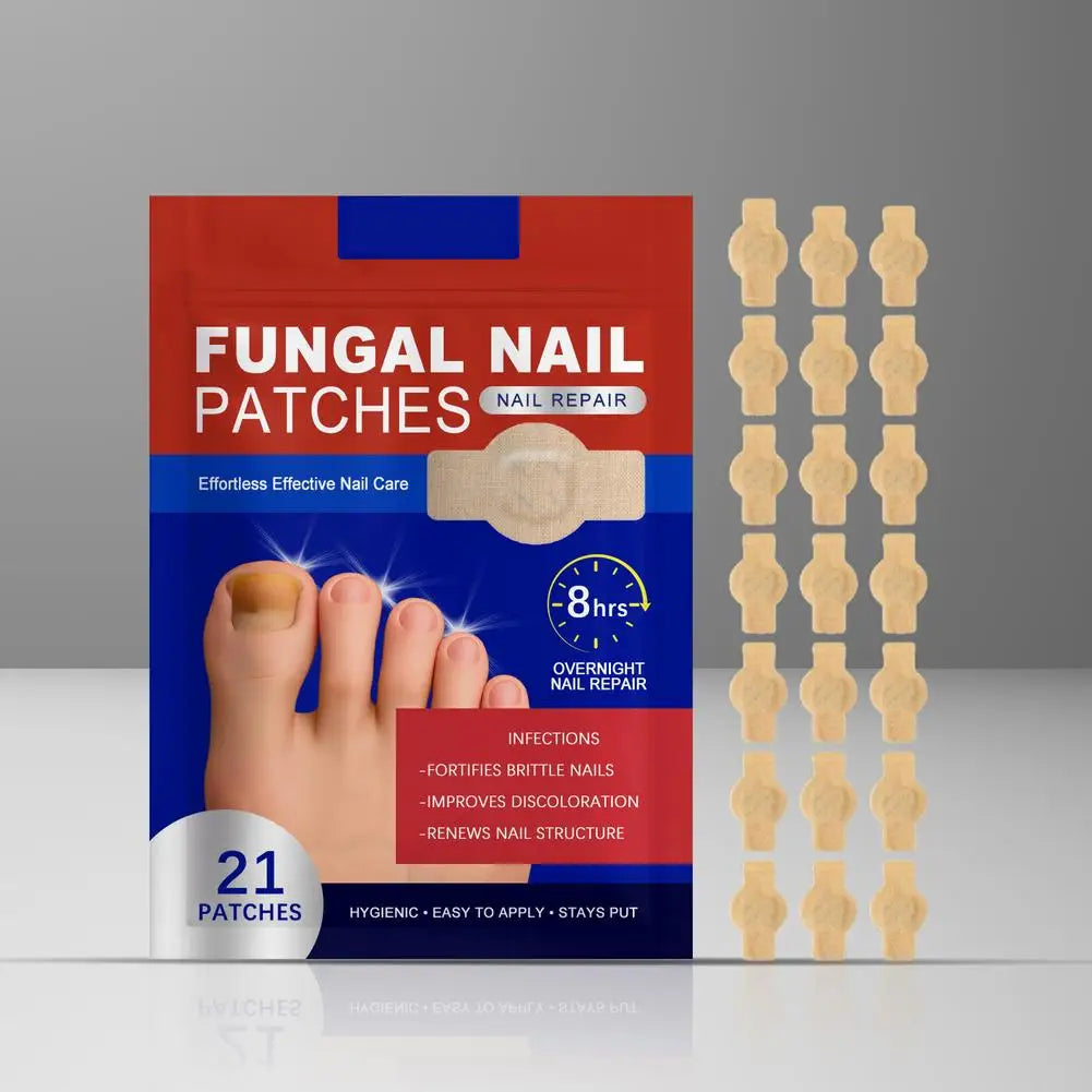 Nail Repair Patches – 21pc Overnight Nail Care Treatment