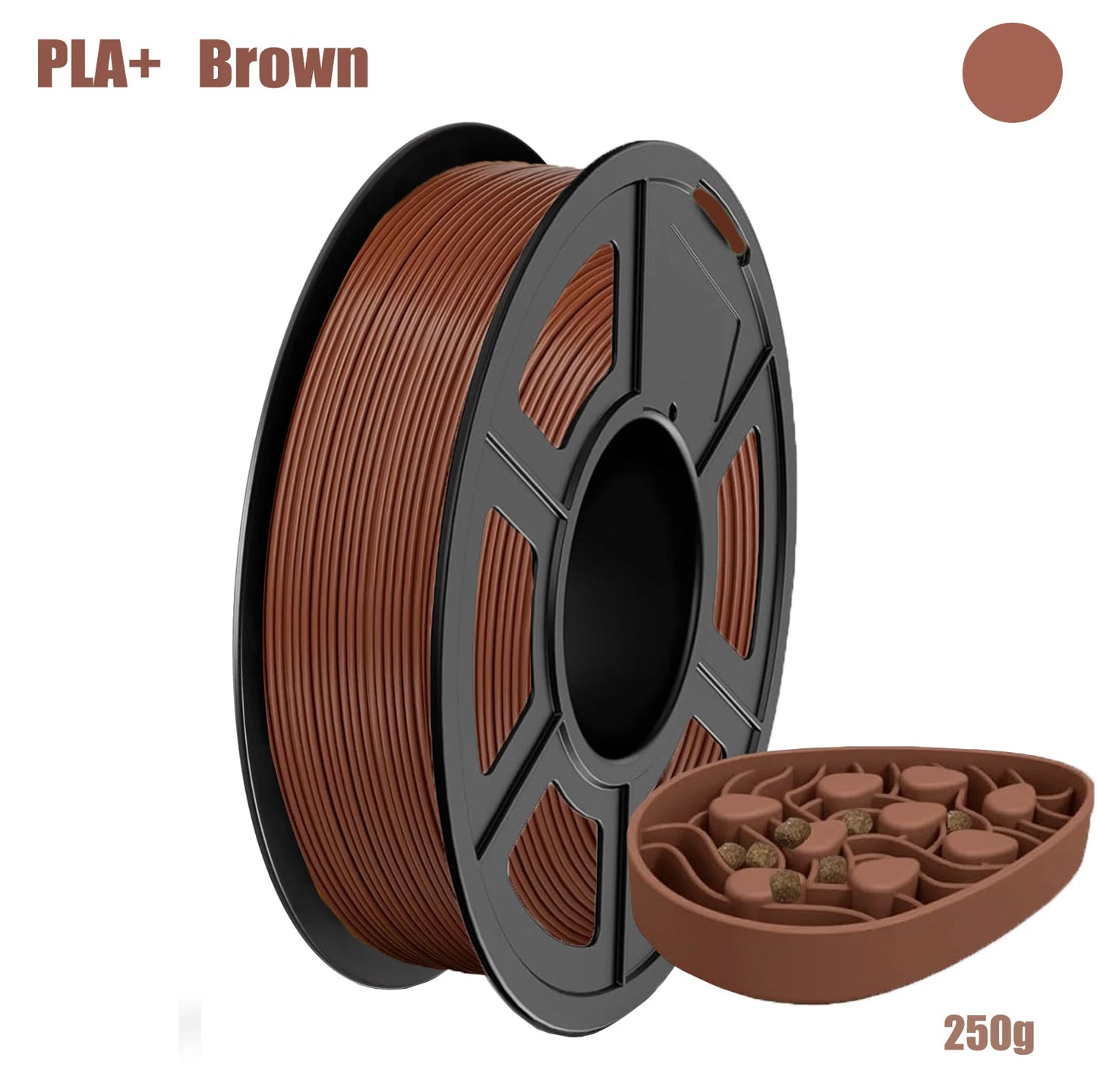 DINGSUN PLA+ 3D Printer Filament 1.75mm 250g Spool
