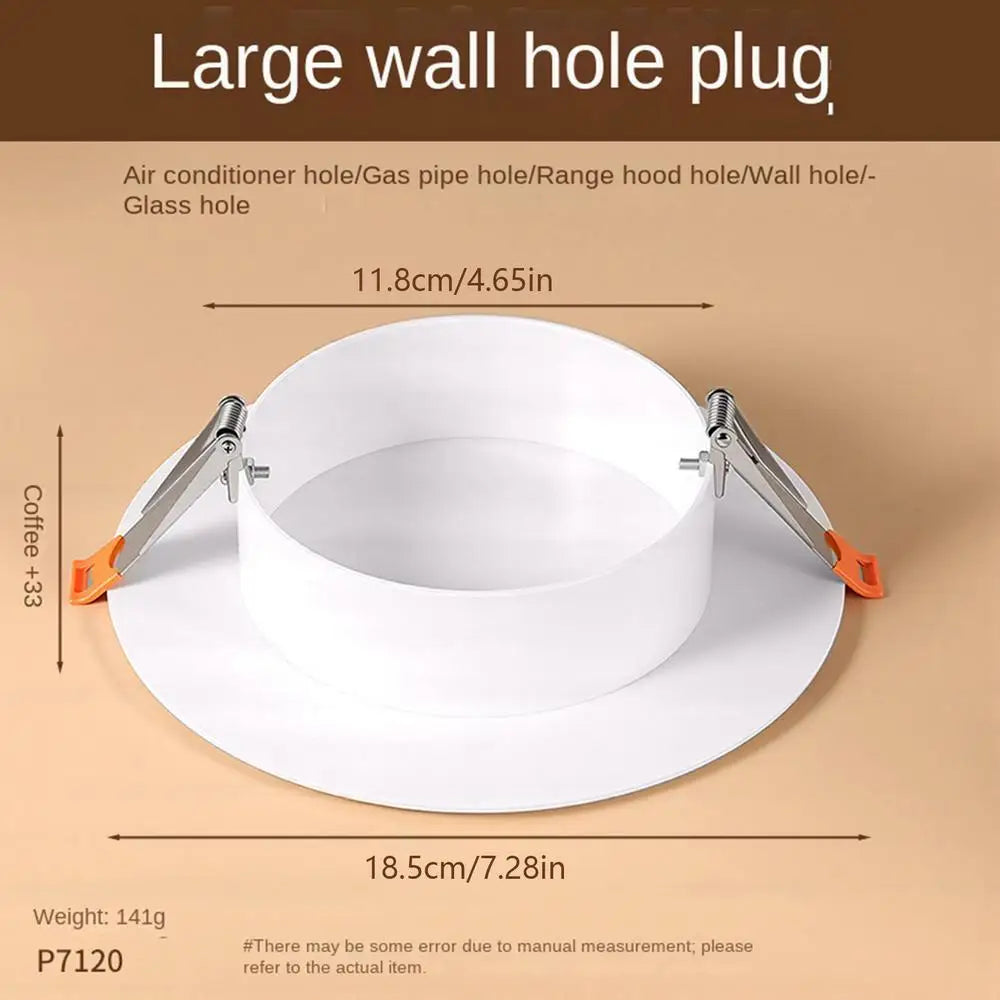 Ceiling Cover Plate Decorative Access Panel With Buckle Round Blank Cover Plate For Home Living Room Kitchen Garage Basement Peaceful Pleasures Health and Wellness C China Mainland