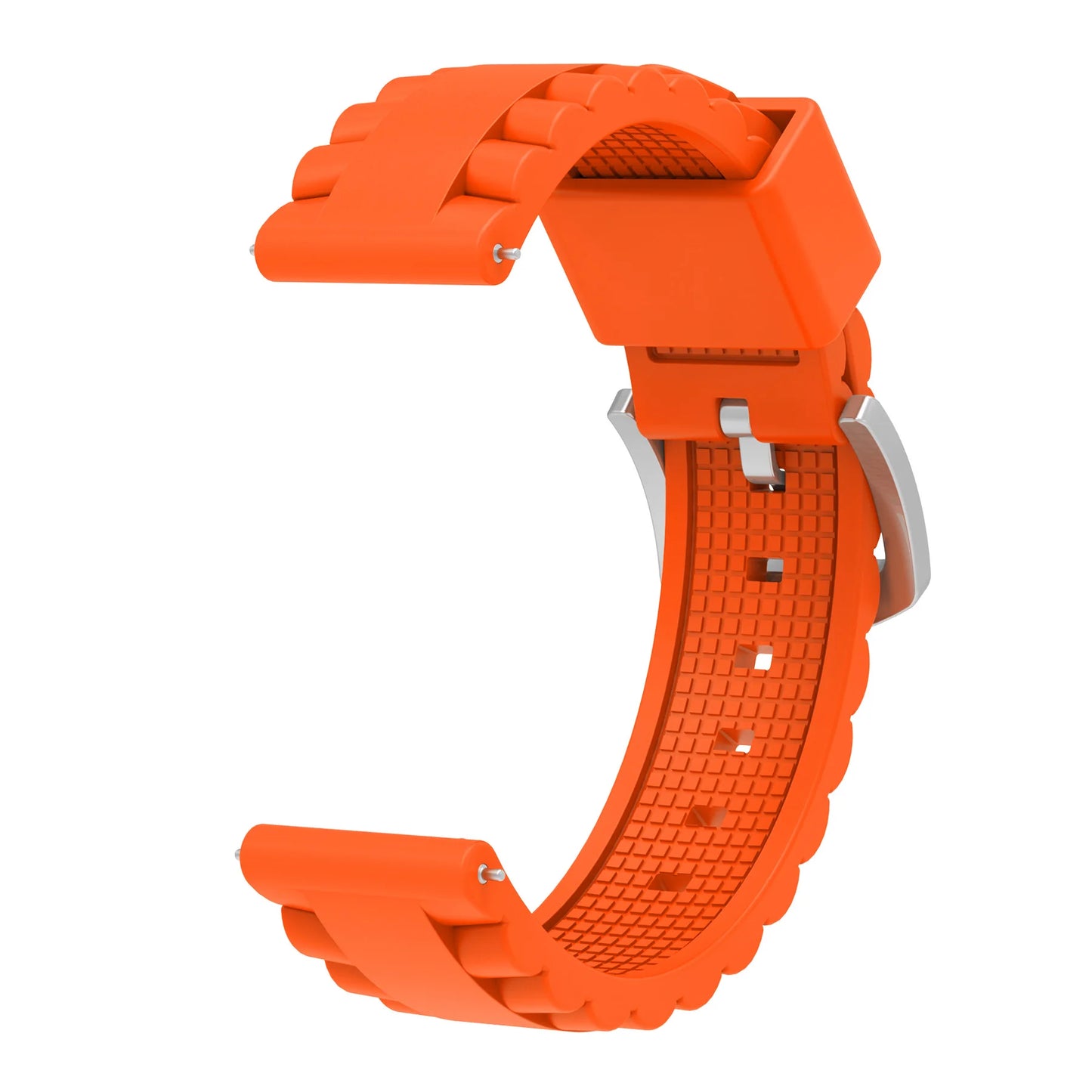 24mm Silicone Watch Band for Suunto 7, 9 Baro & Spartan Peaceful Pleasures Health and Wellness orange For Sunnto 9 Baro