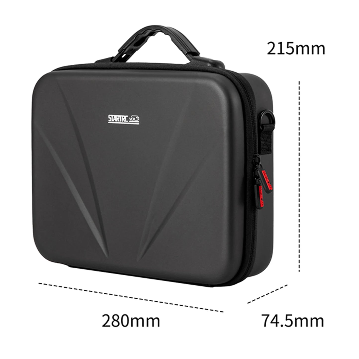 For Insta360 Ace Pro 2 Grip Kit Organizer Bag Anti-Scratch Hard Shell Storage Bag Portable Camera Organiser for Outdoor Travel Peaceful Pleasures Health and Wellness