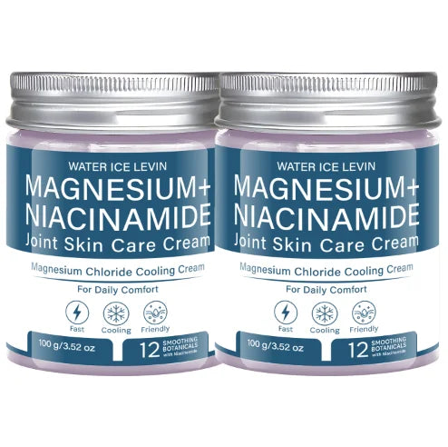 Magnesium Chloride Cooling Cream | Niacinamide & Bee Venom Cooling Body Cream Peaceful Pleasures Health and Wellness SKY BLUE 100g
