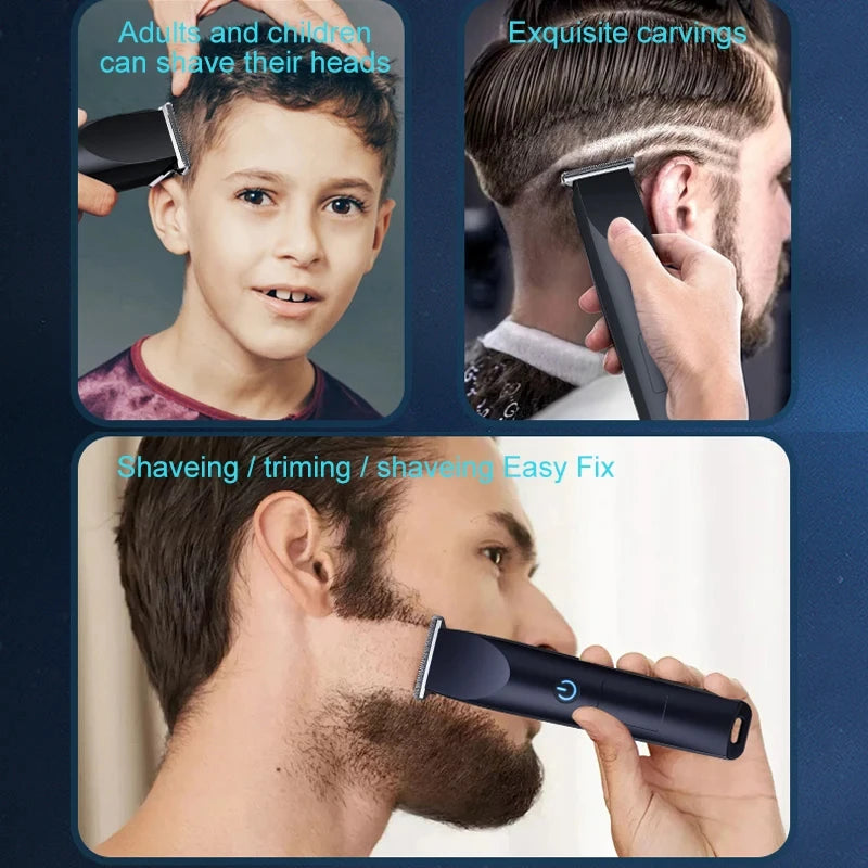 Cordless Electric Hair & Beard Clipper | USB Rechargeable