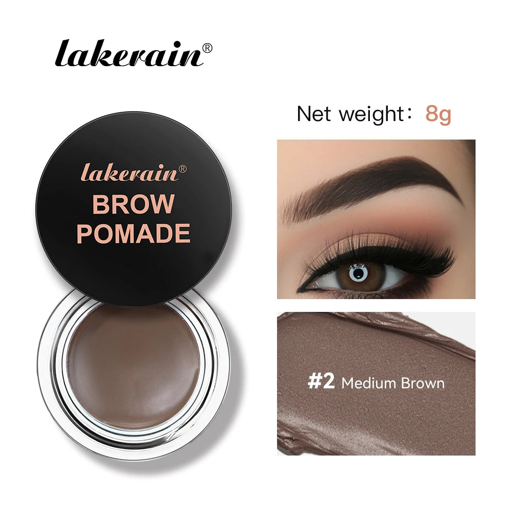 Eyebrow Pomade Enhancers Long-lasting Waterproof Eye Brows Pomade Texture Eye Brow Tint Enhancers For Women Eyebrow Cosmetics Peaceful Pleasures Health and Wellness 02