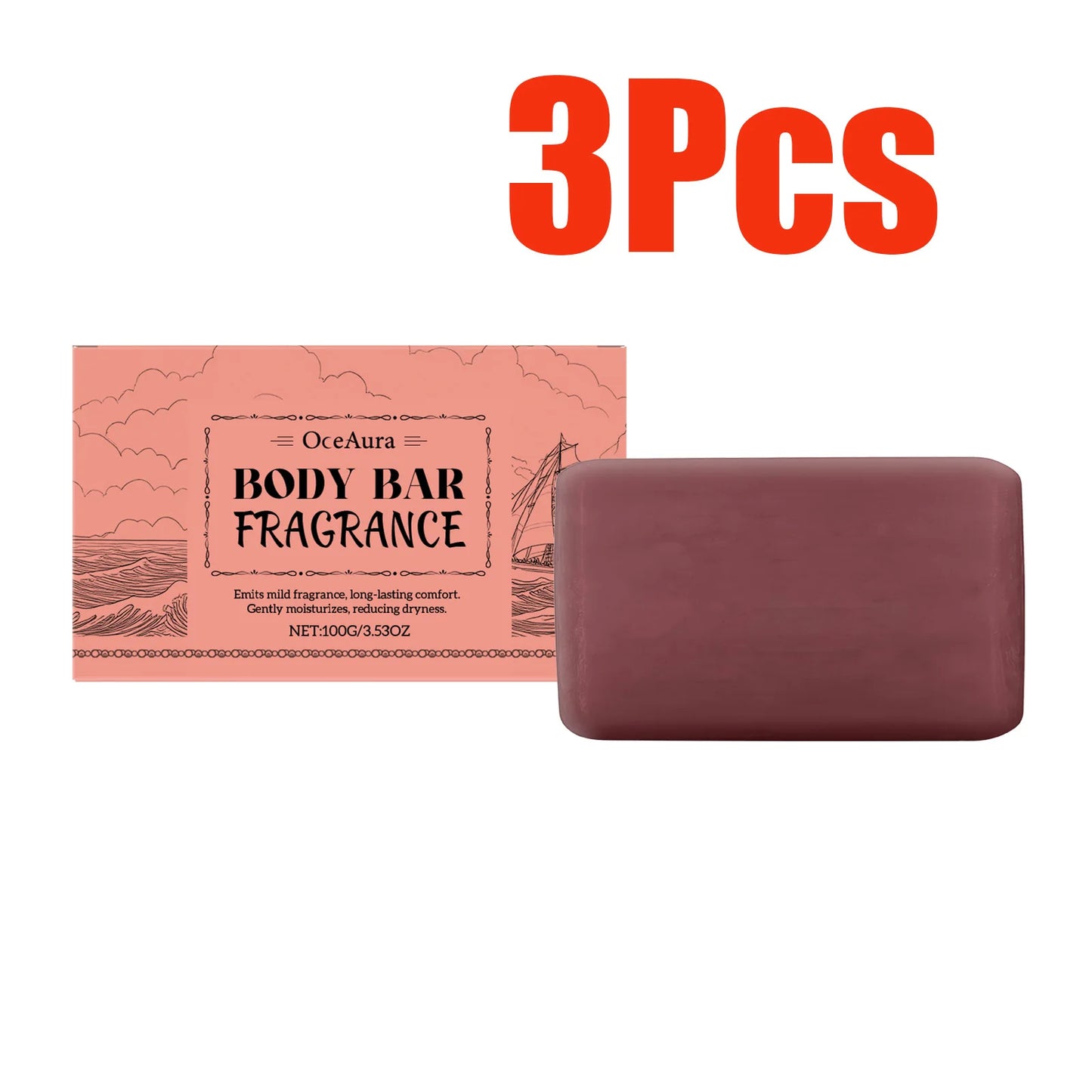 Sandalwood Handmade Bar Soap – Shea Butter & Coconut Oil
