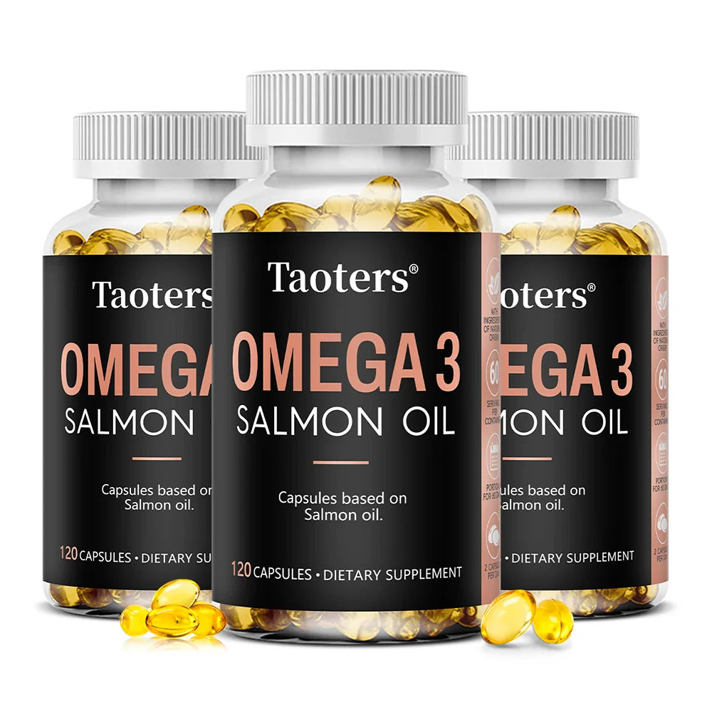 Omega-3 Fish Oil EPA & DHA | 120 Softgels – Non-GMO