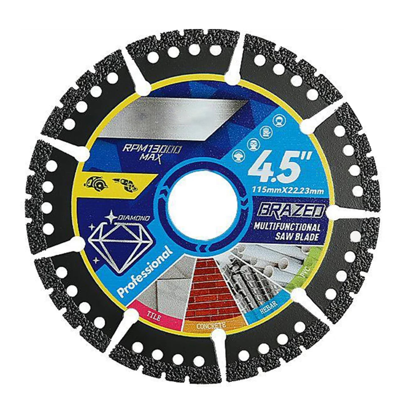 Diamond Multi-Material Cutting Blade for Angle Grinder | Stookits