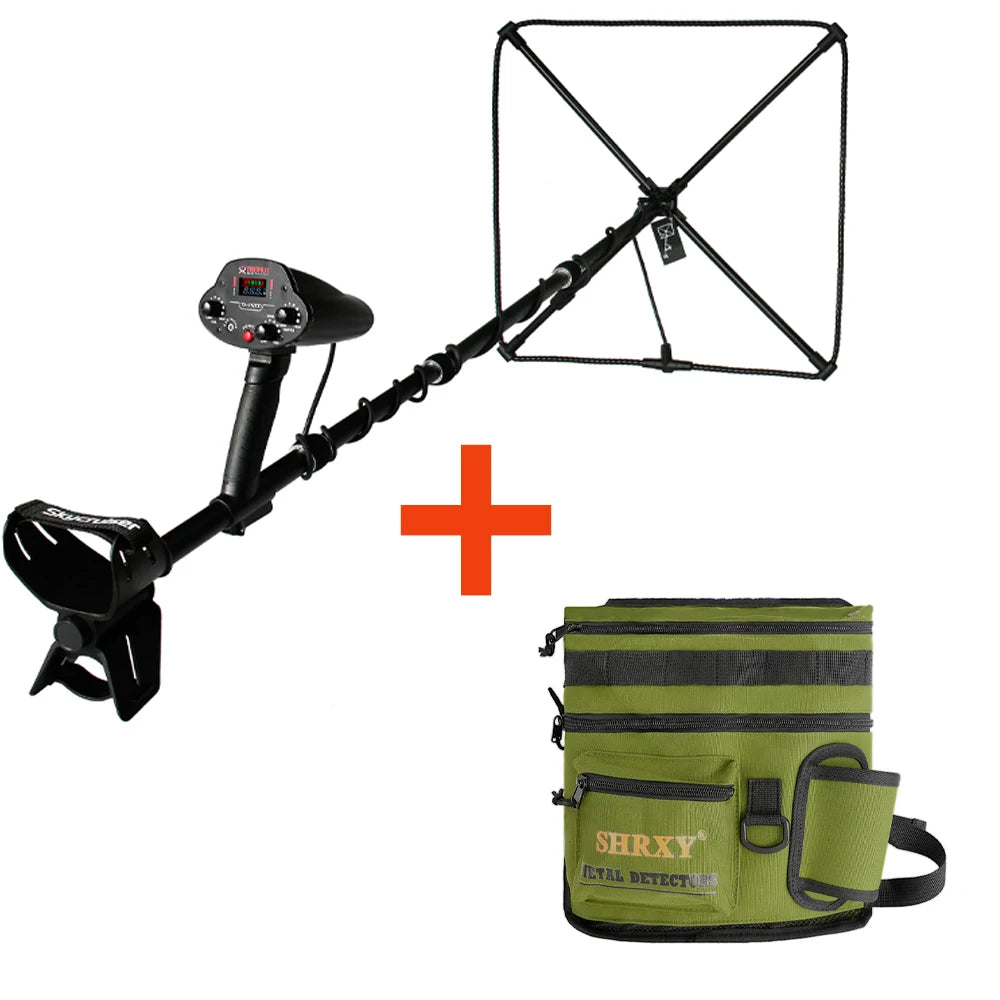 Professional adjustable height metal detector.Detection depth up to 2.8M, adjustable sensitivity, high precision,Rechargeable Peaceful Pleasures Health and Wellness With bag