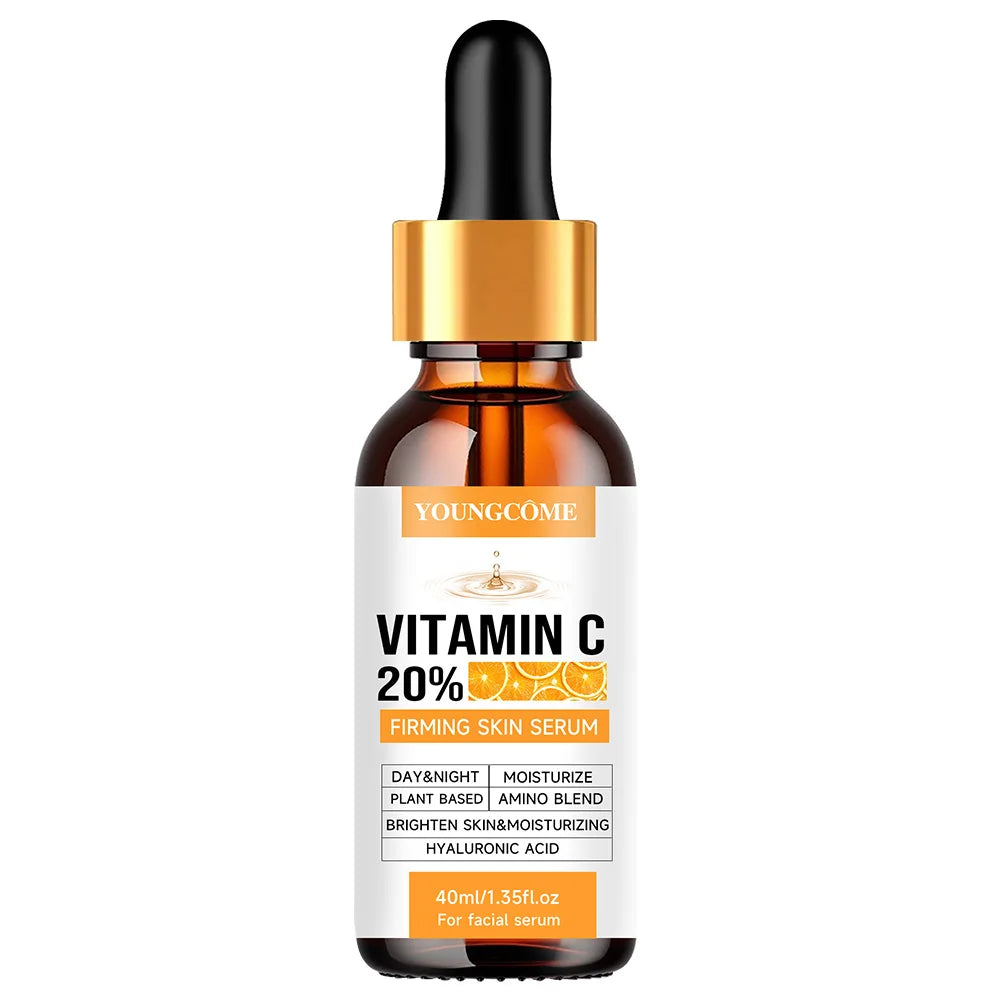 YOUNGCOME 20% Vitamin C Face Serum – Hyaluronic Acid & Retinol