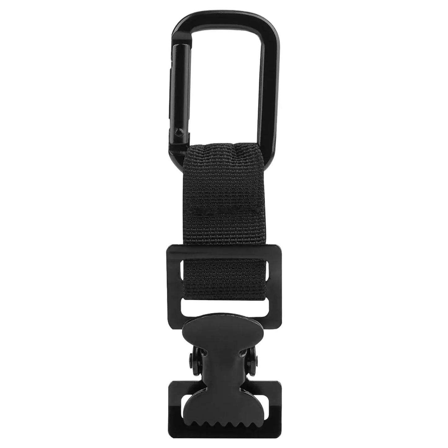 Multi-Function Toothed Clamp For Firefighting And Golf Towel Clipping Durable Rust-Proof Metal Peaceful Pleasures Health and Wellness