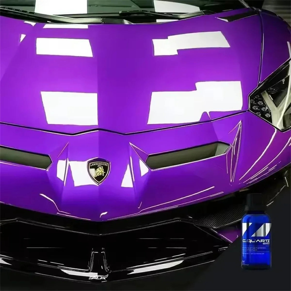 For CAR CQUARTZ SiC 30ml Kit Car Ceramic Coating Finish Quartz Based Nanotechnology Bonds To Paint Glass Metal and Plastic Peaceful Pleasures Health and Wellness