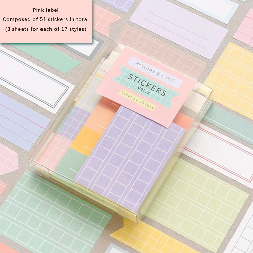 Label Sticker Memo Message Key Record Pagination Marking