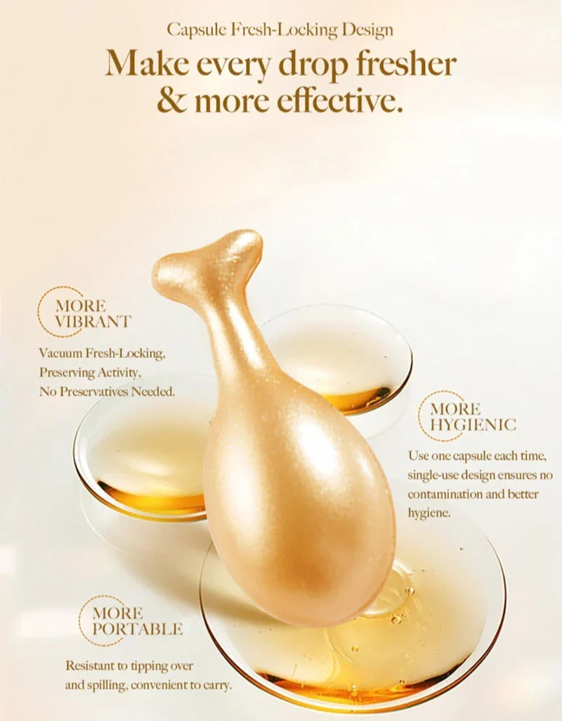 LAIKOU Hyaluronic Acid Face Serum Capsules – 30pc Moisturising