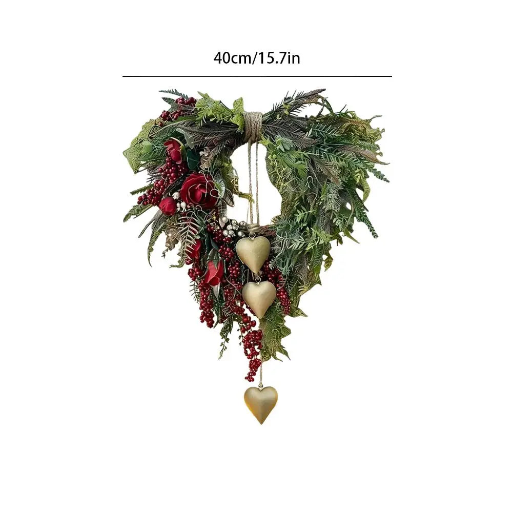 Home Garland Decoration Valentine's Day Pendant Dress Up Scene Layout Rattan Ornament Surrounding Wall Door Love Hanging Garland Peaceful Pleasures Health and Wellness
