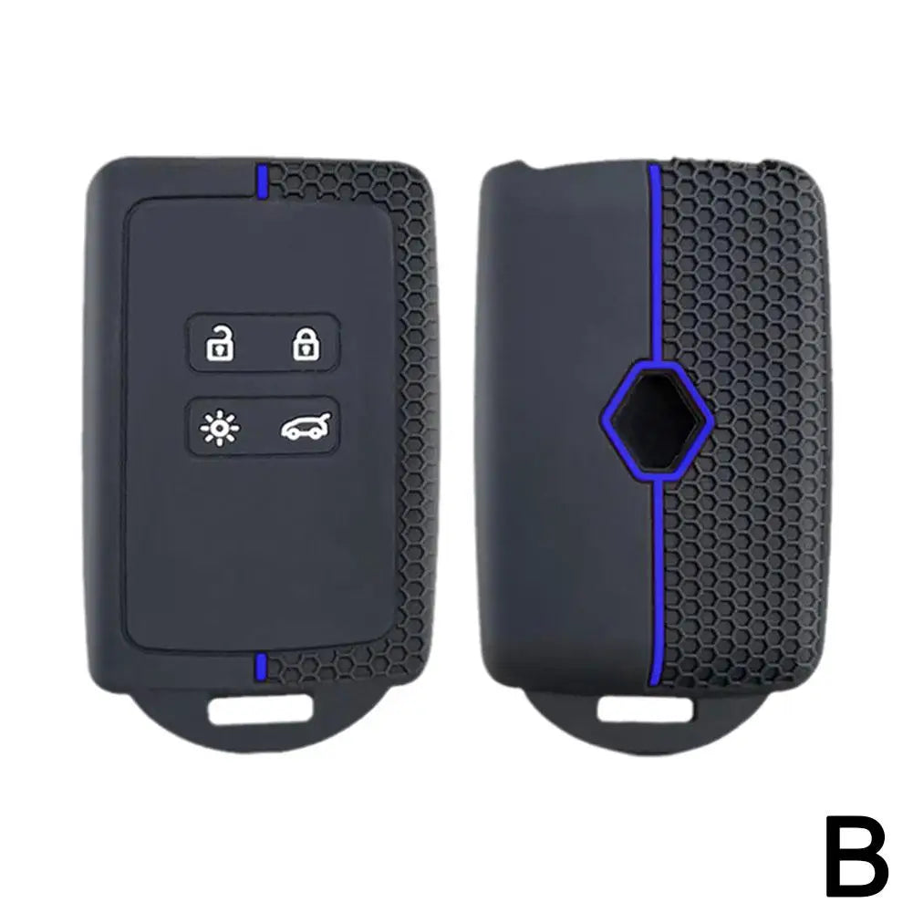 Silicone Car Key Holder For Renault Austral Kadjar Clio Megane Captur Arkana Koleos Zoe Scenic Dacia Sandero Duster Jogger Peaceful Pleasures Health and Wellness B