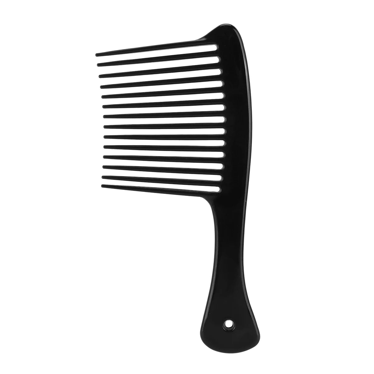 Pro Hairdress Wide Tooth Smooth Hairdressing Comb Big Size Wet Long Curly Hairbrush Salon Exfoliator Hair Styling Tools Peaceful Pleasures Health and Wellness Black 1