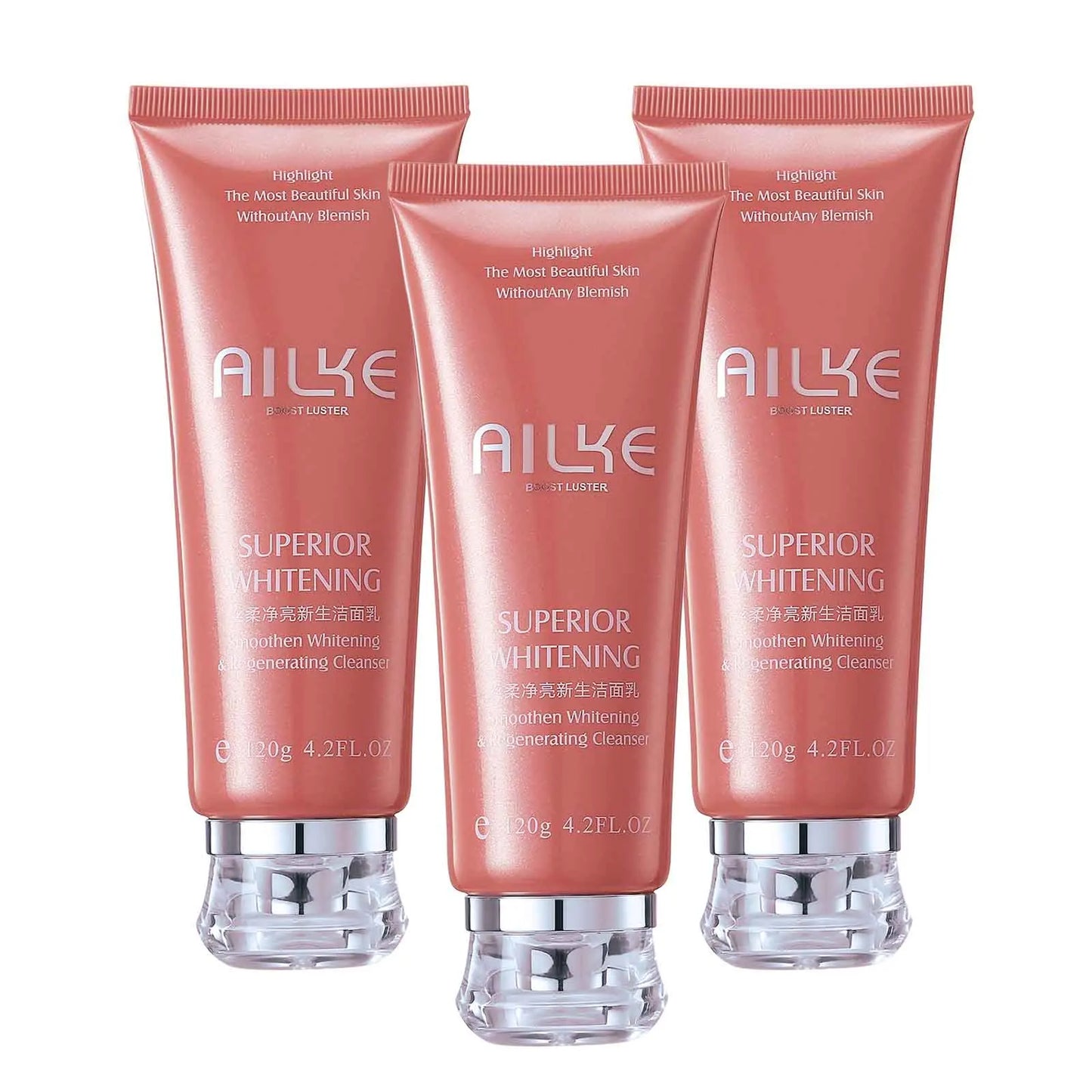AILKE Rose Facial Cleanser – Brightening, Pore Cleansing, Oil Control