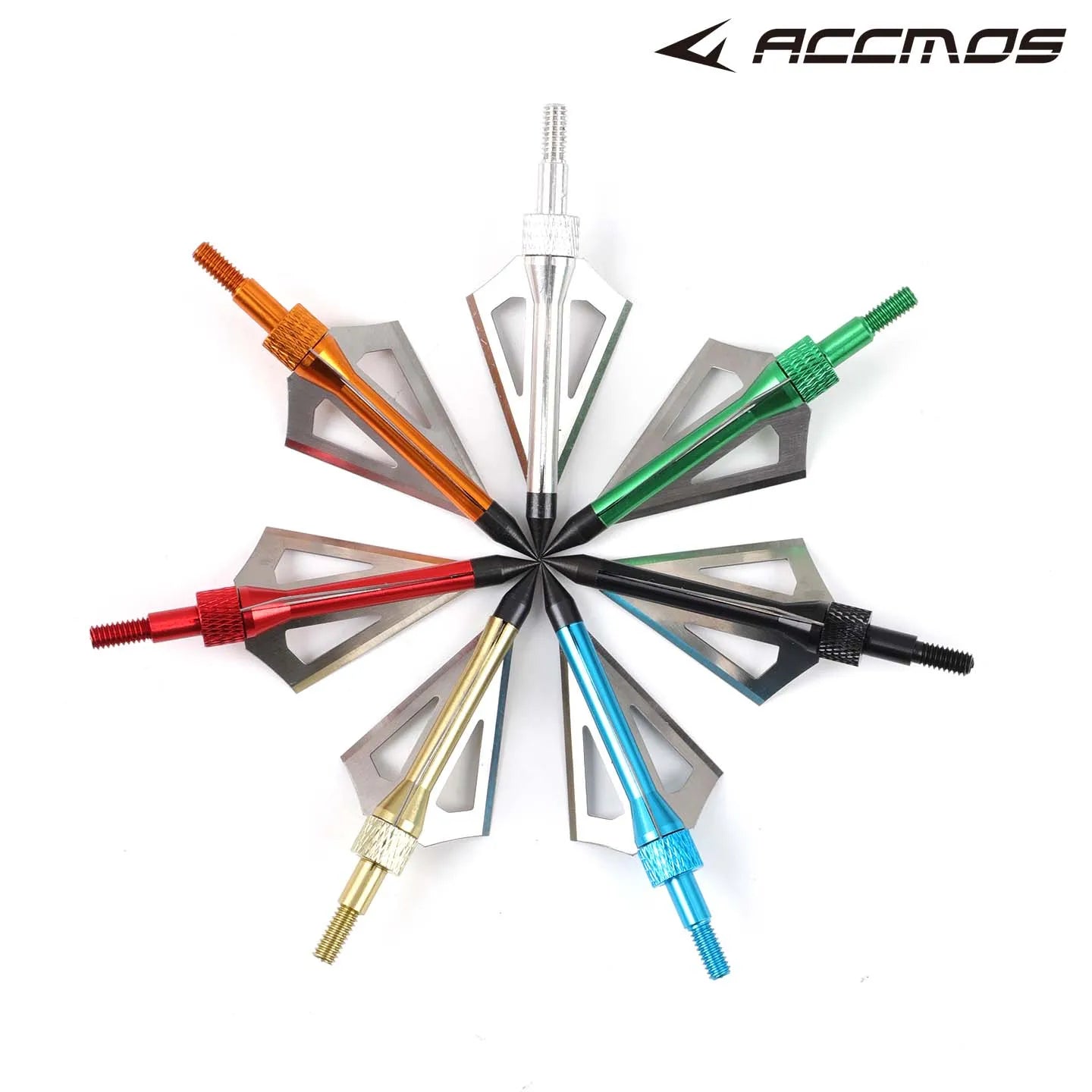 12 Hunting Point Arrowhead 100Grain 3 Blade Broadhead Arrow Tip