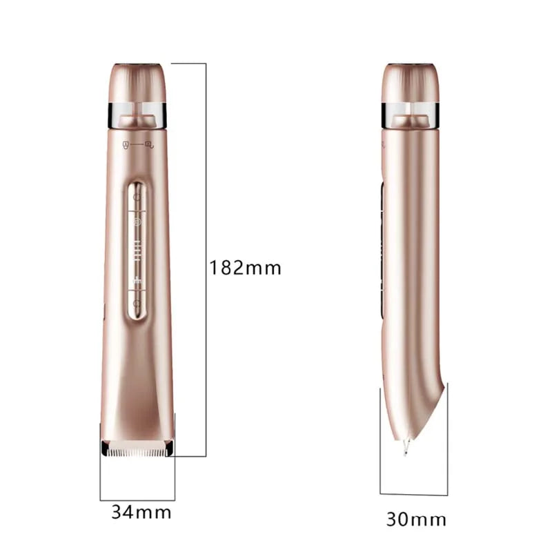 Ladies Shaving Machine, Portable Electric Shavers, Body Epilator Razor for Women; Fast Hair Removal, Skin-Friendly Blades Peaceful Pleasures Health and Wellness