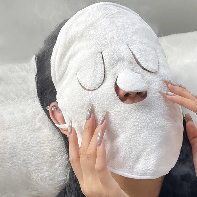 Hot & Cold Compress Face Towel for Skincare | 24x24.5cm