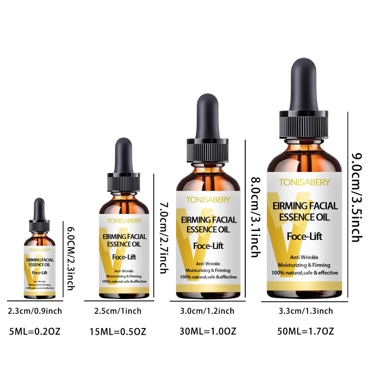 TRSTAY V-Shape Facial Oil – Lift, Tighten & Nourish Skin