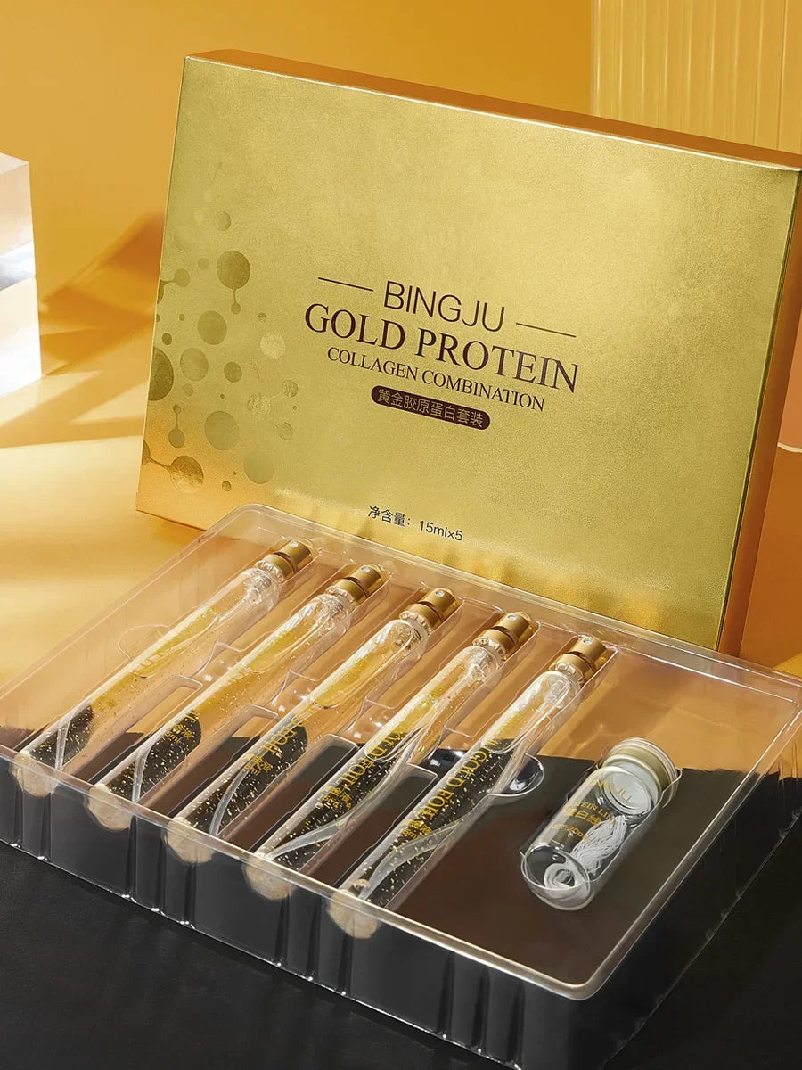 24K Gold Peptide Hyaluronic Acid Serum – Firming & Anti-Aging