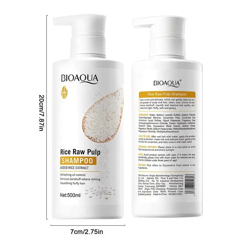 Rice Water Shampoo – Volumizing & Moisturizing | All Hair Types