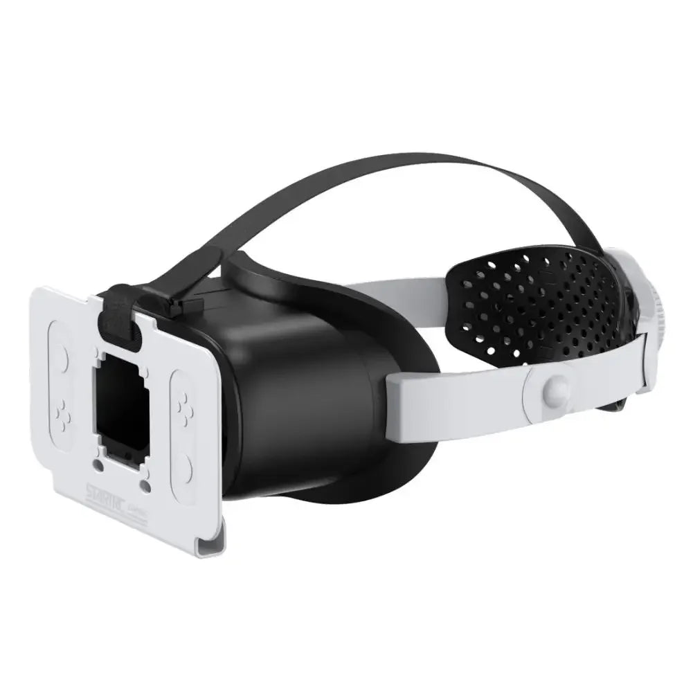 For Switch2 game console 3D HD VR glasses Virtual Reality Movies Switch Game Adjustable Headband Expansion Upgrade Accessories Peaceful Pleasures Health and Wellness White