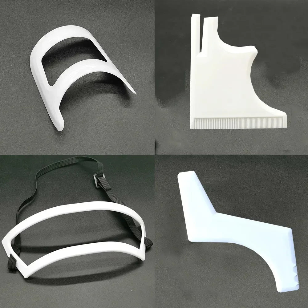 Beard Shaping Tool – Goatee Neckline Hairline Template Kit