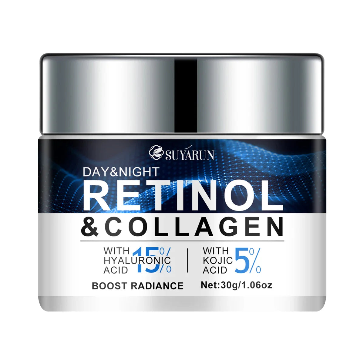 Hyaluronic Acid & Kojic Acid Brightening Moisturizer + Retinol