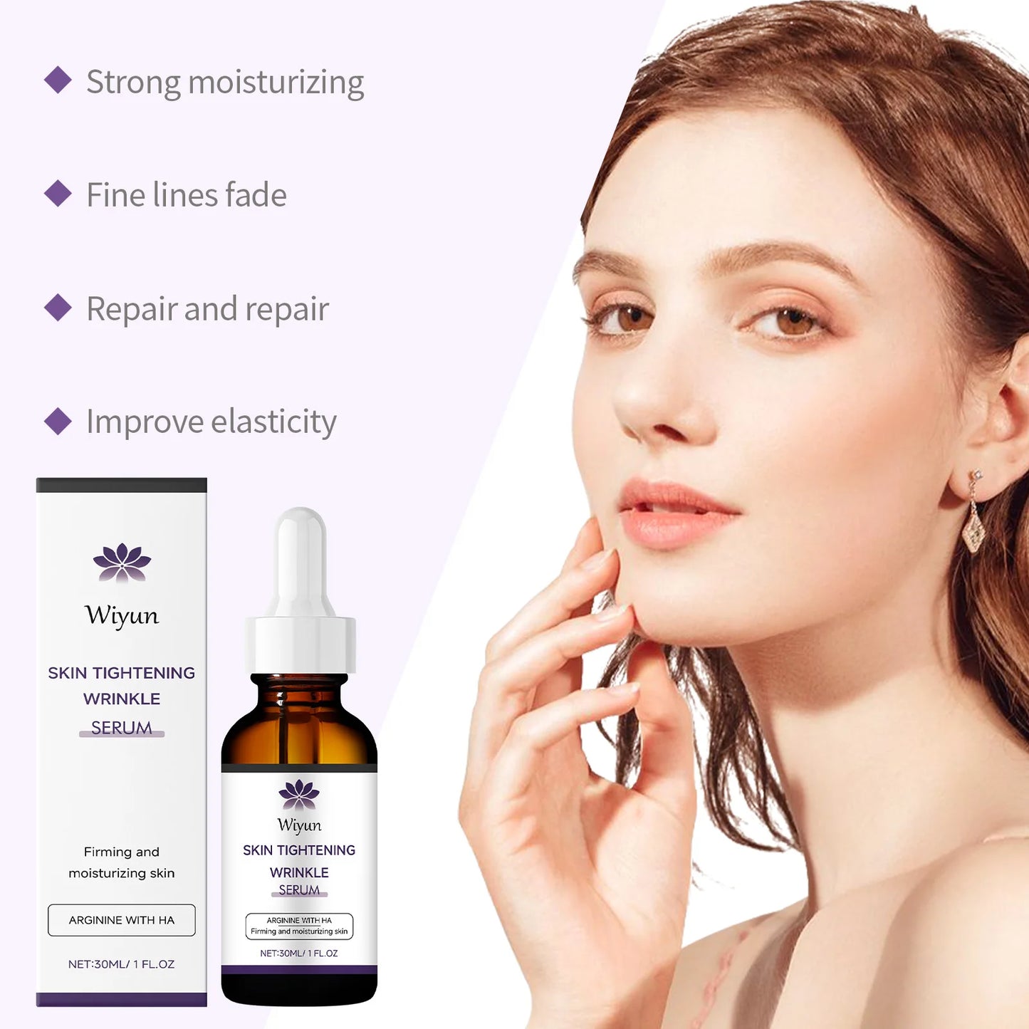 Arginine Face Serum – Hydrating, Firming & Brightening 30ml