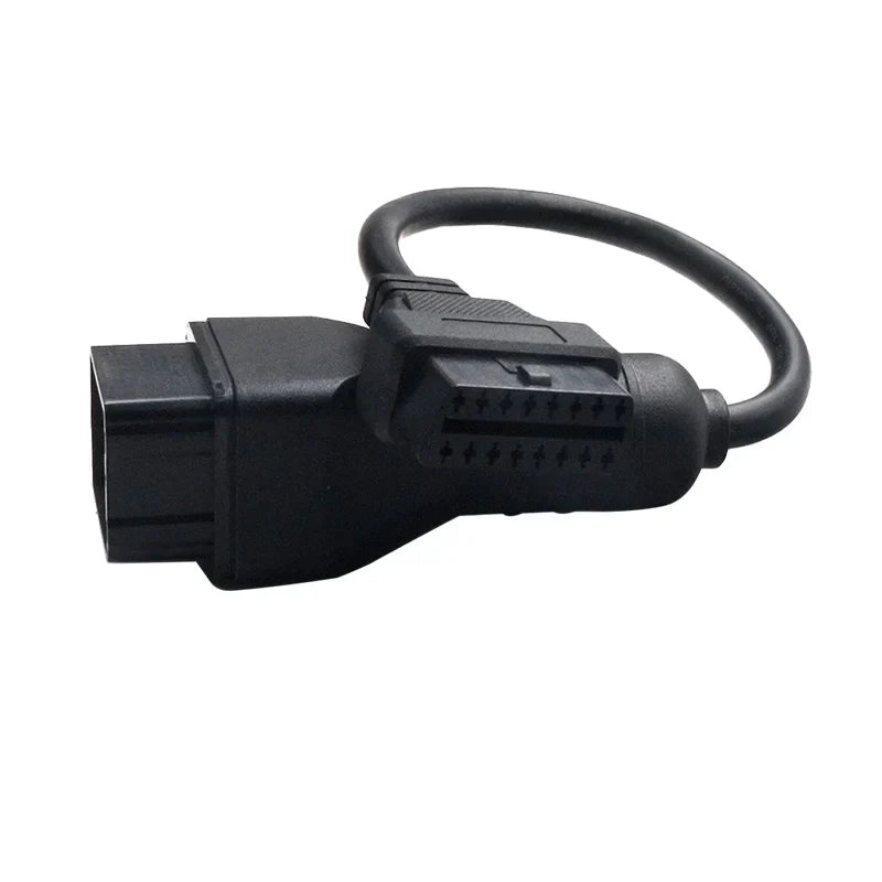 Renault 12-Pin to OBD2 16-Pin Diagnostic Adapter Cable