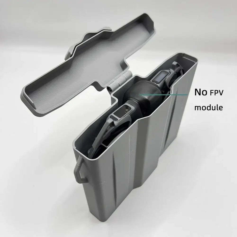 Fits FPV Module Shockproof Hard Case for DJI Neo 2 Drone 3D Printed Custom Storage Box Compact Protective Case For DJI Neo 2 Peaceful Pleasures Health and Wellness No FPV module