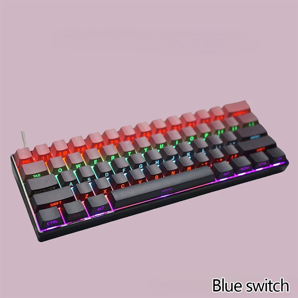 61-Key Hot-Swap Mechanical Keyboard | RGB USB-C Gaming