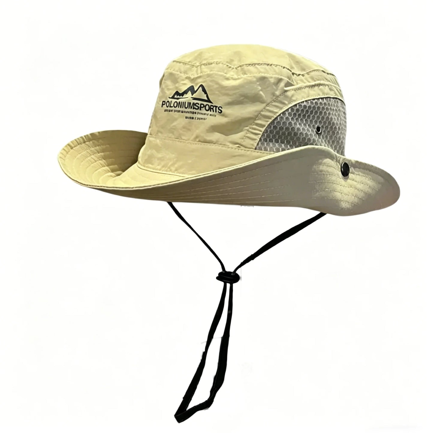 Unisex Quick Dry Fisherman Hat Lightweight Breathable Sun Hat for Spring Summer Anti-UV Outdoor Camping Hiking Mountaineering Peaceful Pleasures Health and Wellness khaki