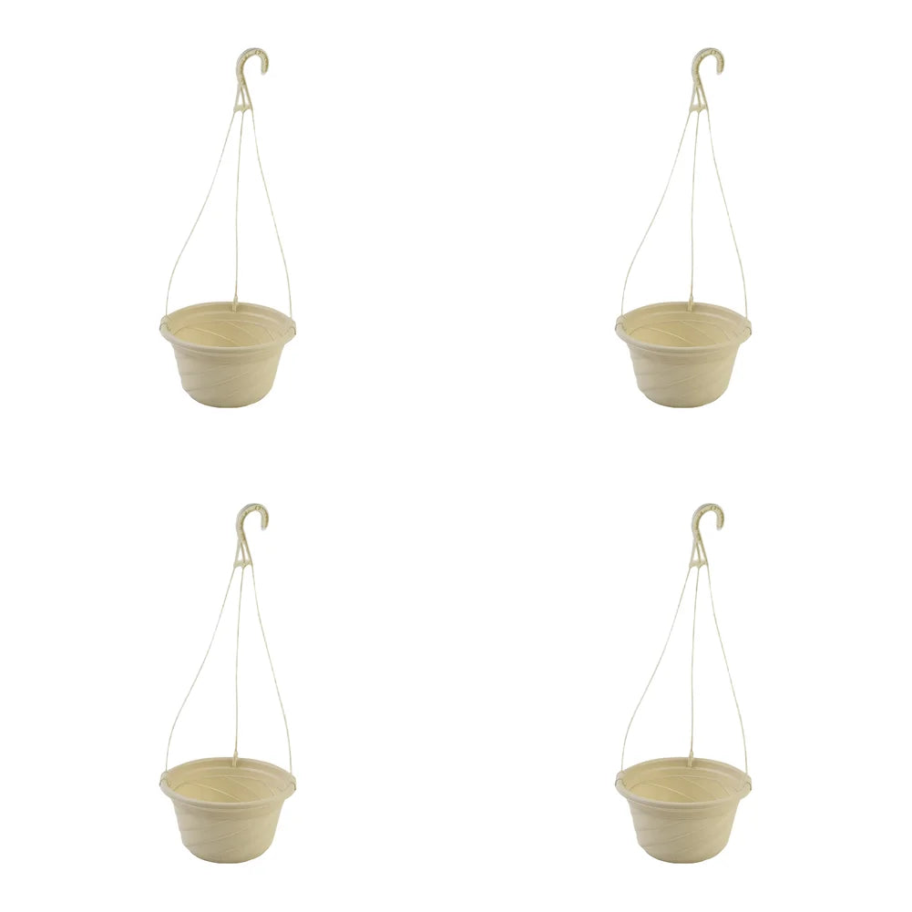 1 2 Hanging Flower Plant Pot Basket Stand Balcony Garden Decor Hanger