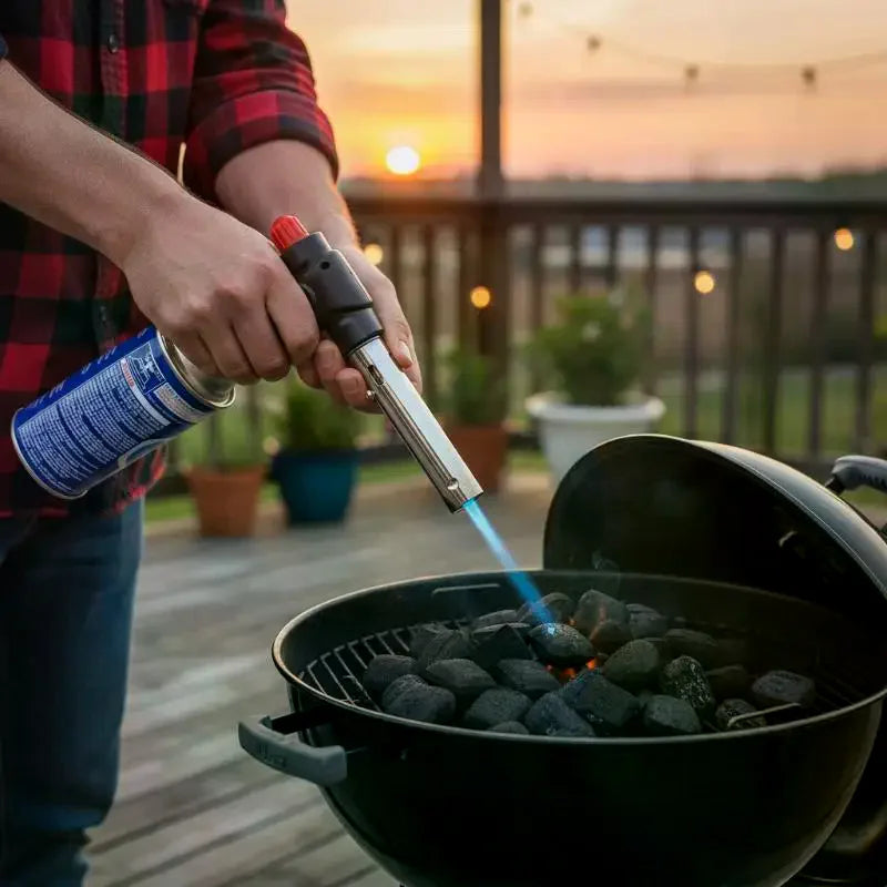 JETTING Butane Torch – Adjustable Flame for Cooking & Camping