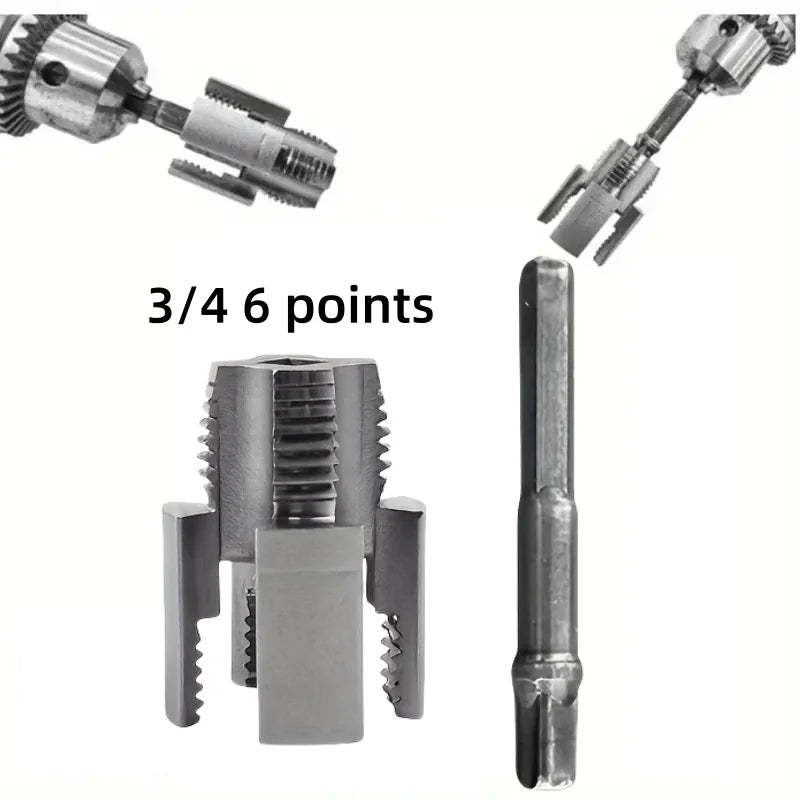 1/2" & 3/4" PPR Water Pipe Tap | Alloy Steel Anti-Corrosion Peaceful Pleasures Health and Wellness 6 points