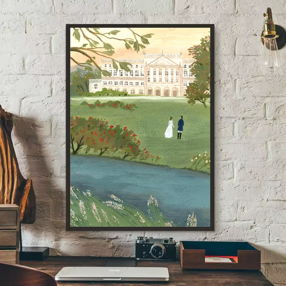 Pride & Prejudice HD Wall Poster – Waterproof PVC Art Print Wall Art Poster Peaceful Pleasures Health and Wellness