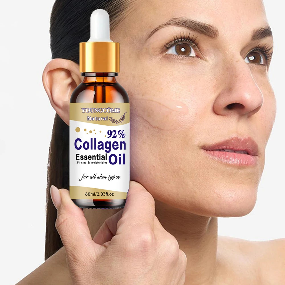 Collagen Peptide Anti-Aging Face Serum – Brighten & Firm Skin Collagen Face Serum Peaceful Pleasures Health and Wellness