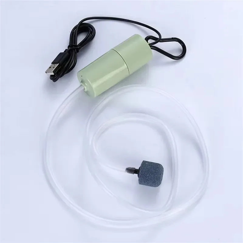 USB Aquarium Air Pump – Silent Mini Fish Tank Oxygenator 5V