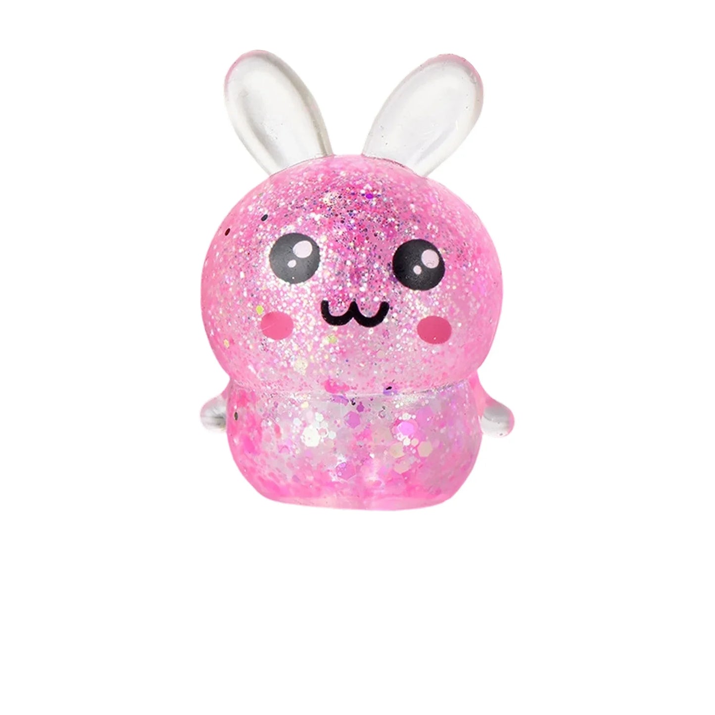 Squishy Bunny Stress Ball Fidget Toy – Easter Basket Gift