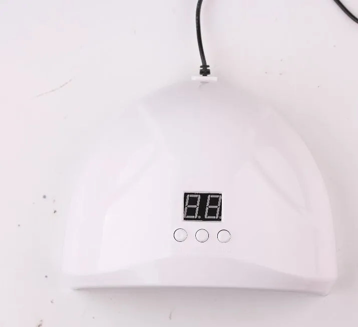 UV curing lamp professional nail art tools, used for drying nail glue - nail phototherapy equipment Peaceful Pleasures Health and Wellness WHITE