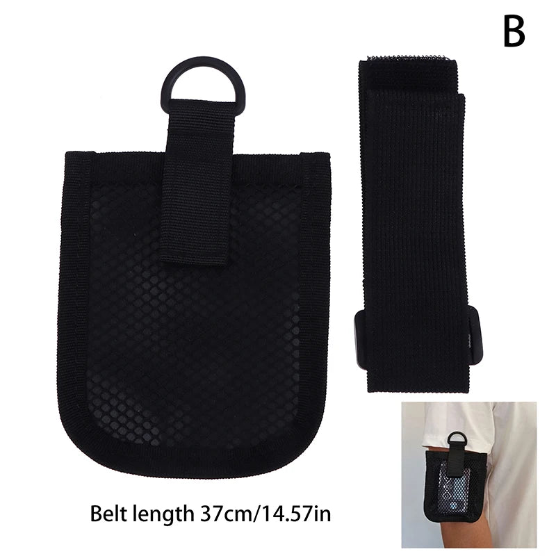 Insulin Pump Carry Bag – Waist & Armband Holder | 5 Wear Options