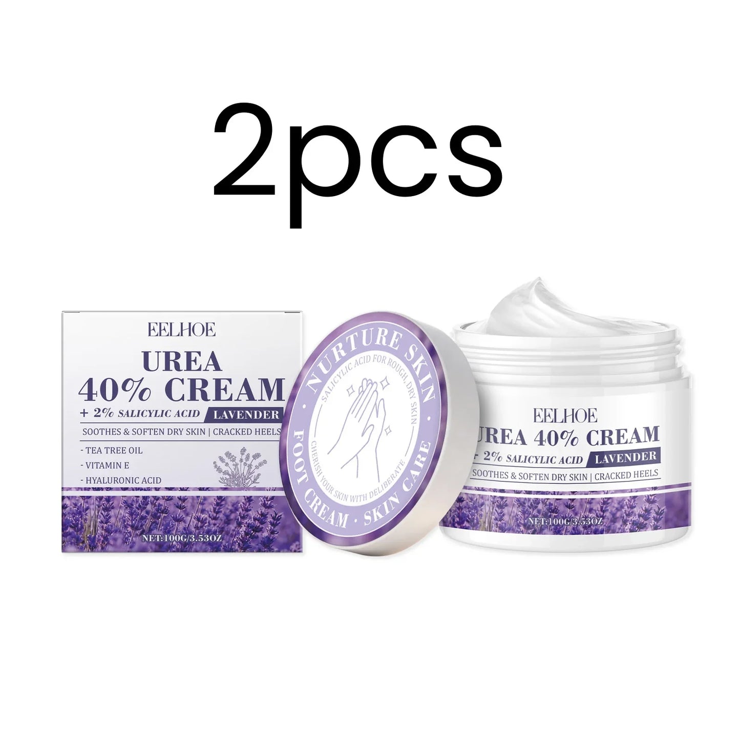 EELHOE 40% Urea Cream – Cracked Heel & Dry Foot Repair