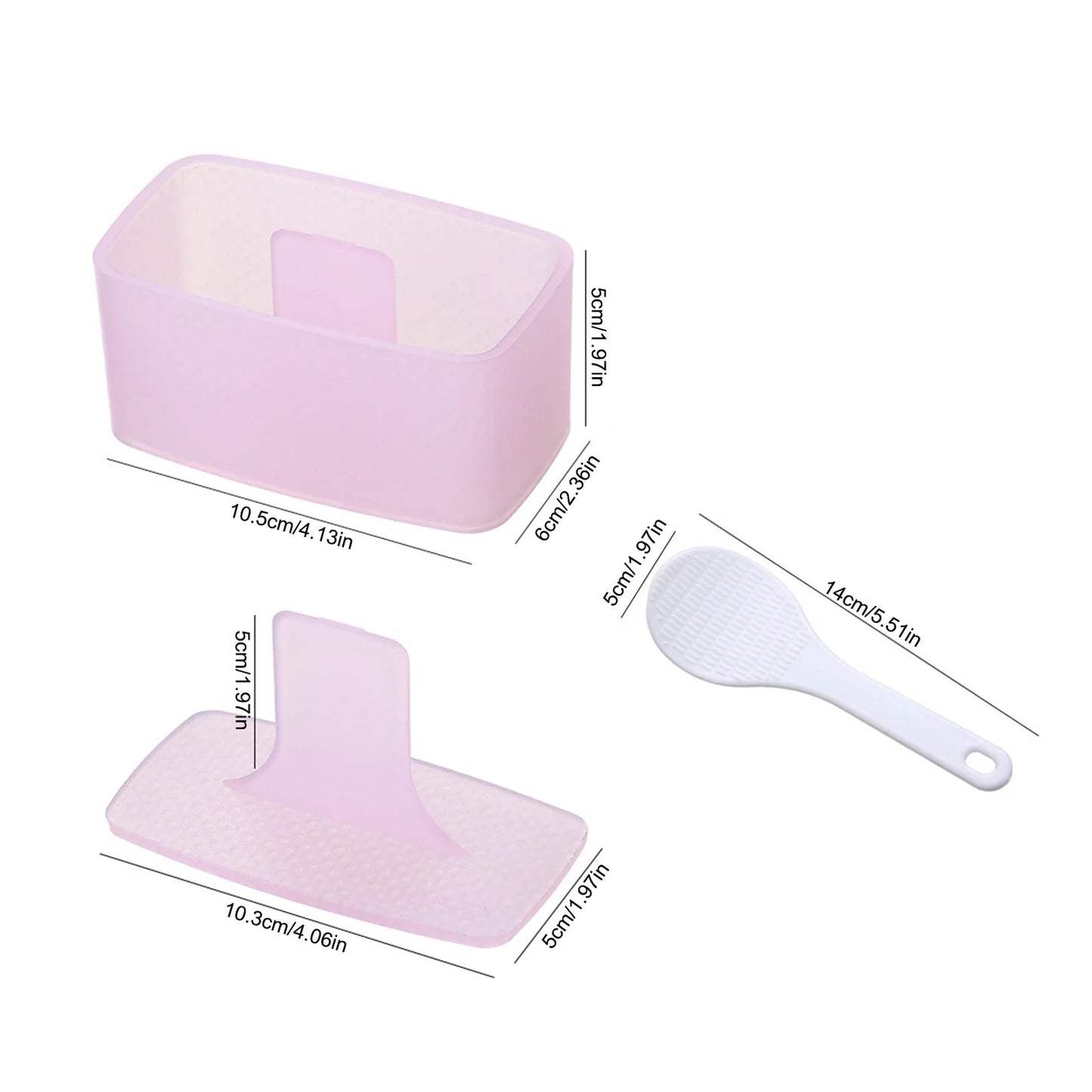Triangle Onigiri Mold – Non-Stick Rice Ball Sushi Press Maker