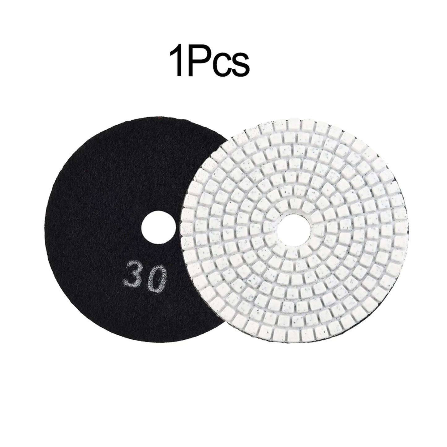4 Diamond Polishing Pad Wet Dry Pads Flexible Grinding Discs Granite